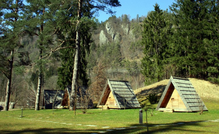 Slovinsko - Stylové "kempování" na jezeře Bled / foto: dovolenkářka 