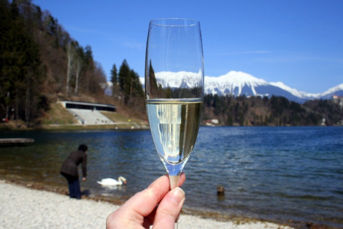 Slovinsko - jezero Bled / foto: dovolenkářka 