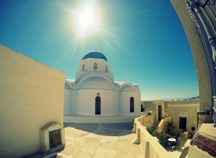 Santorini - Pyrgos / Foto: dovolenkářka