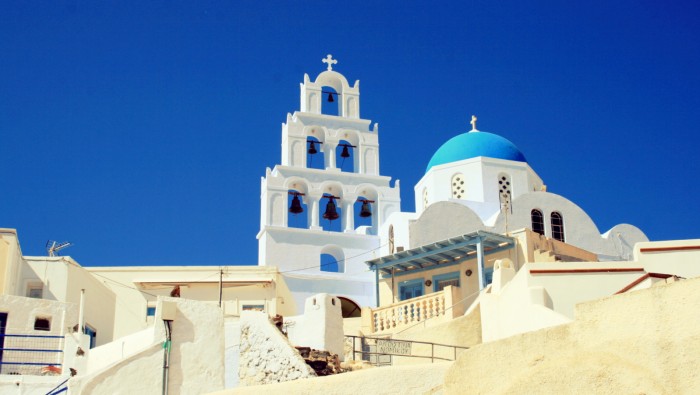 Santorini - Pyrgos / Foto: dovolenkářka