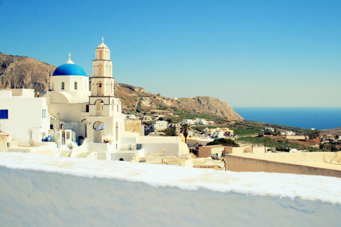 Santorini - Pyrgos / Foto: dovolenkářka