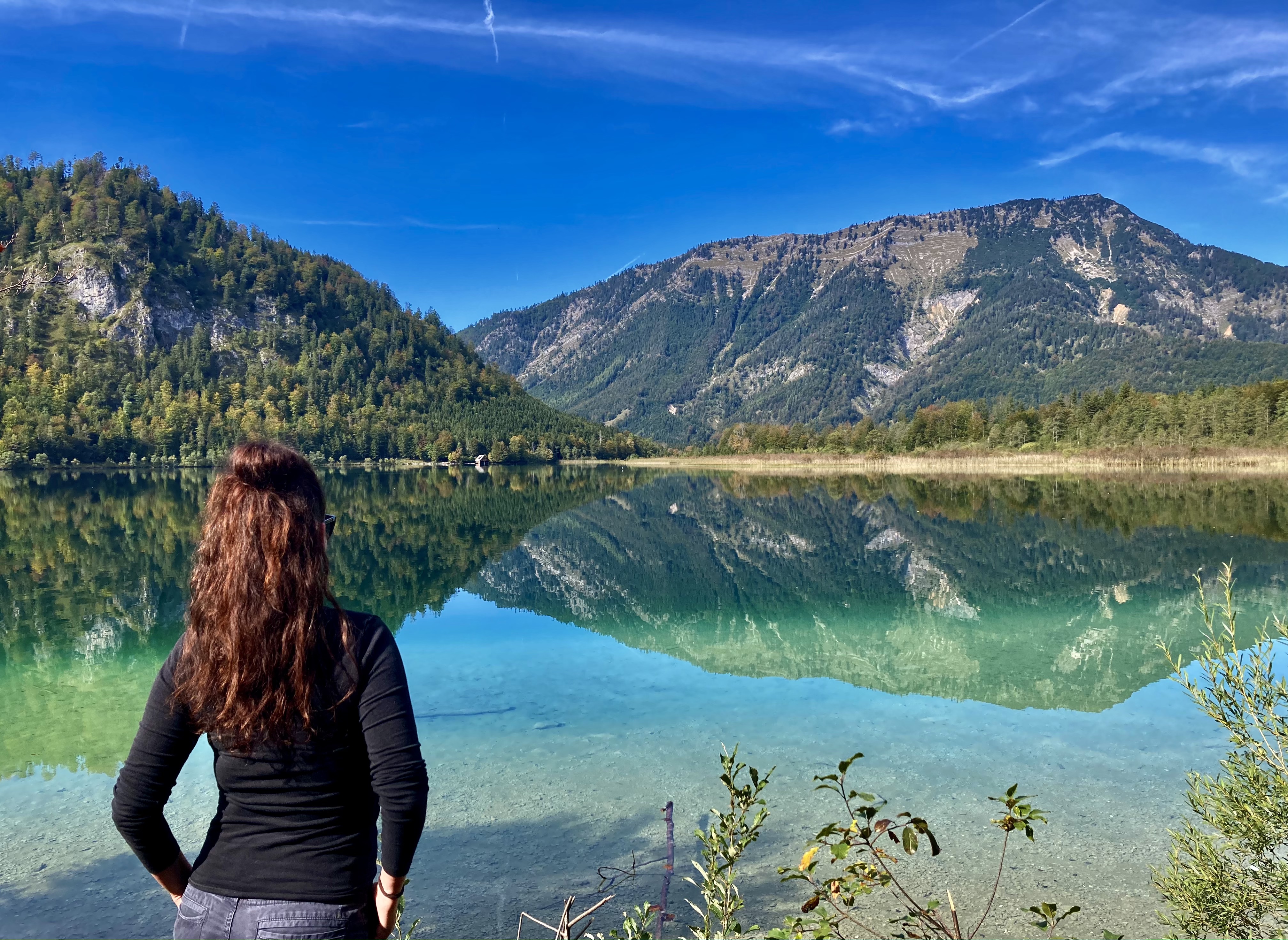 Jezero Offensee na podzim